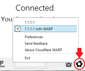 Cloudflare WARP Settings