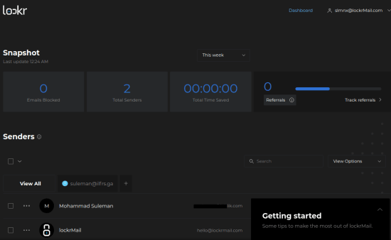 Free Email Forwarding tool with Pre-filters for Each Sender lockrMail