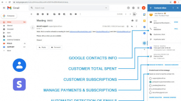 Free Gmail CRM Addon to Create Google Contacts from Gmail Emails