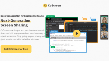 Free Multi User Screen Sharing Tool with Audio, Video Chat CoScreen
