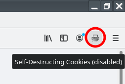 Self-Destructing Cookies Enable