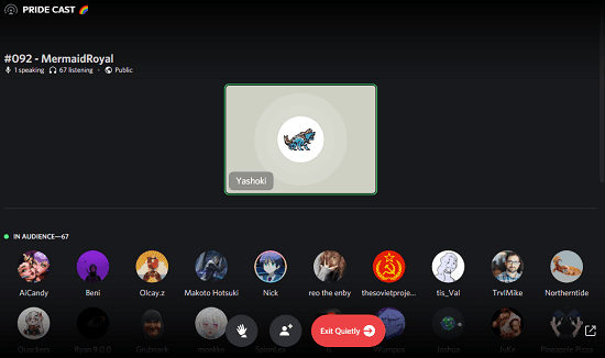 Host Cloubhouse Like Audio Events on Discord