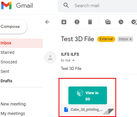 Jiga 3D Viewer for Gmail