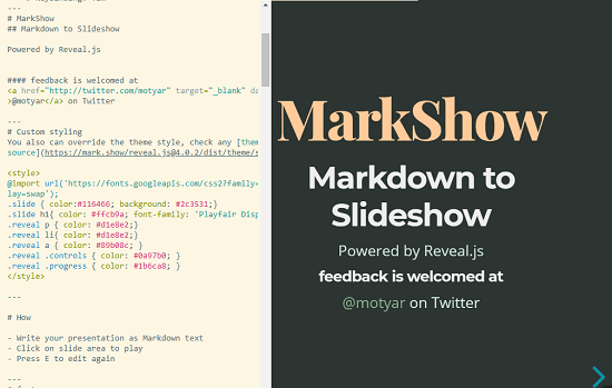 MarkShow