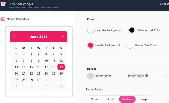 widgetBox widget customizer