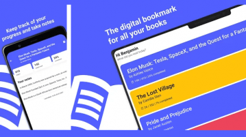 Digital Bookmarking app to Track Progress of your Book Reading Markee