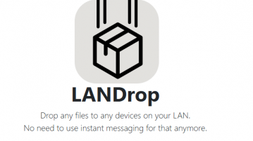 Free Open Source Alternative to AirDrop LANDrop