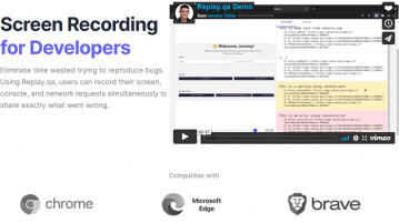 Free Screen Recording Tool to Record Screen with Browser Console, Network Tab