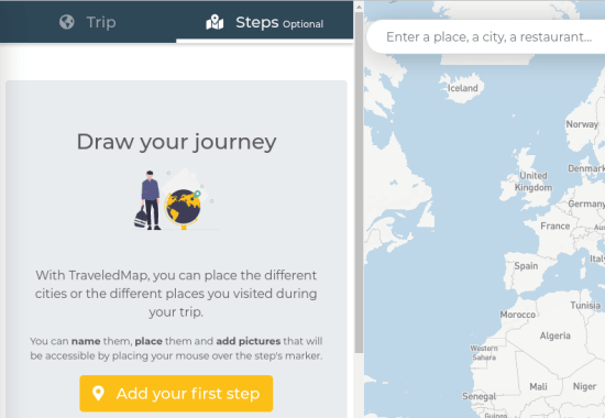 Generate Embeddable Travel Maps Free with Custom Routes TraveledMap