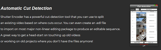 How to Automatically Detect Scenes to Cut in a Video