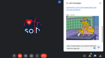 How to Send Images in Google Meet Chat with Preview