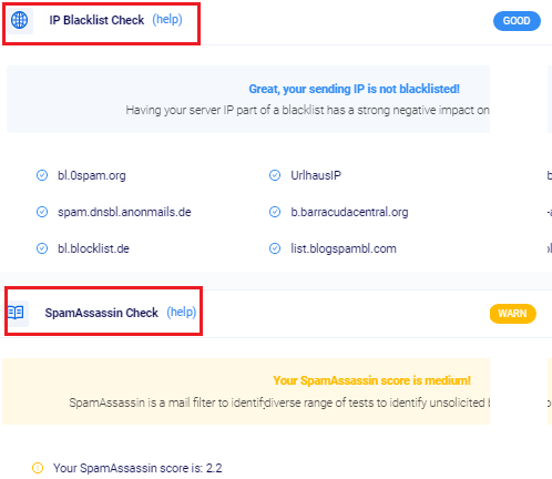 Mailook Spam and IP Blacklist