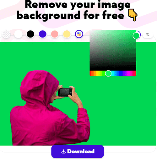 PhotoRoom Background Remover Color Change