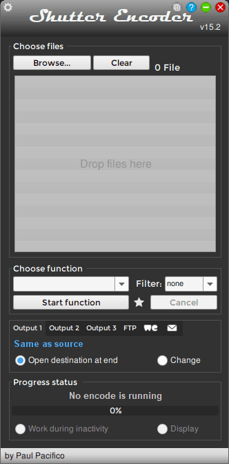 Shutter Encoder in action