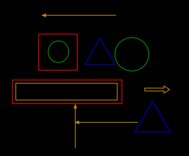 TekaPoint shapes drawingg on screen