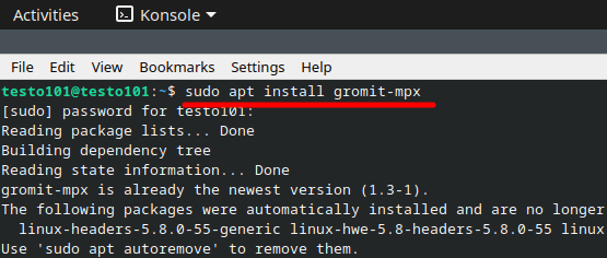 install grompit
