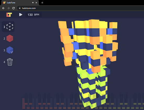 Free Online 3D Music Sequencer LudoTune