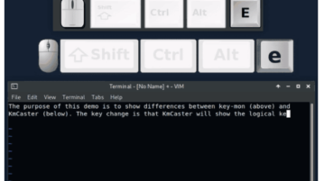 Free Tool to Capture Realtime Keyboard Events for Screencasting KmCaster