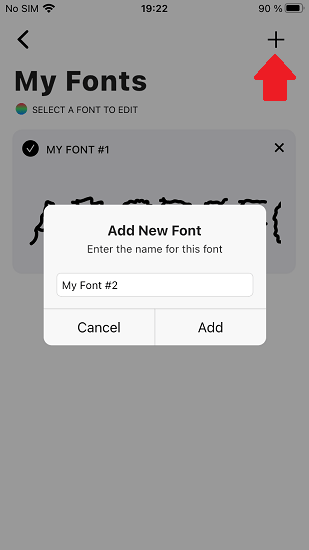 Give Font a Name