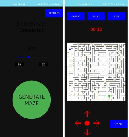 Simple Maze Generator