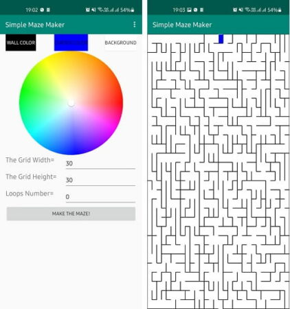 Simple Maze Maker