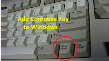 Virtual Compose Key Software for Windows WinCompose