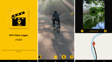 Free GPS Video Logger app to Record Video and Live Location Together