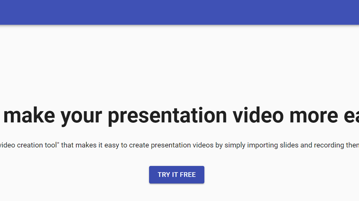 Free tool to Create Video Presentations with Images Quickly