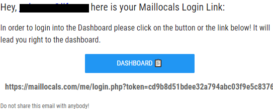 Maillocals Magic Link