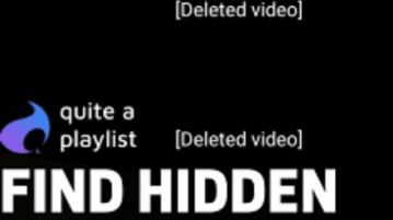 How to Find Deleted, Private Video Details from a YouTube Playlist