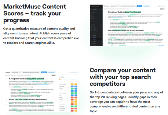 AI Content Research and Planning Tool by MarketMuse