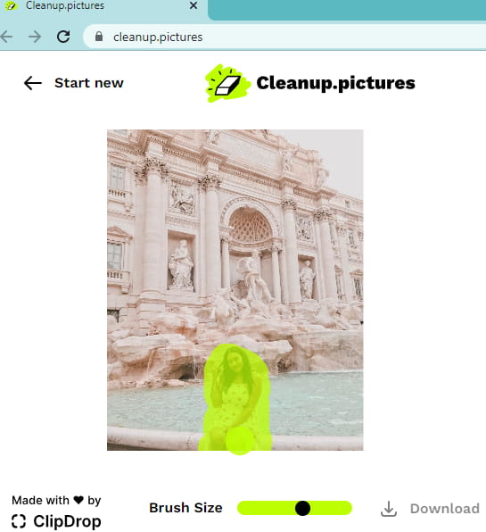 Cleanup Image Highlight Object