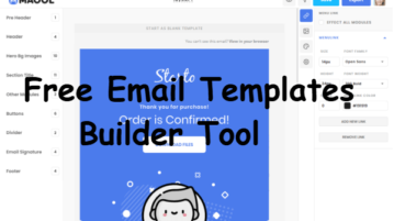 Free Email Template Builder for HubSpot, Mailchimp, Mailgun with Testing