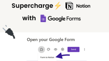 Free Google Forms Addon to Save Form Responses to Notion