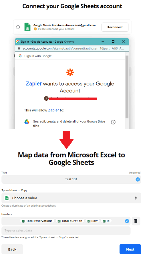 Google Sheets Config
