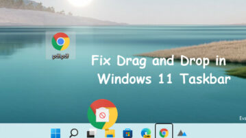 How to Enable Drag Drop Support in Windows 11 Taskbar