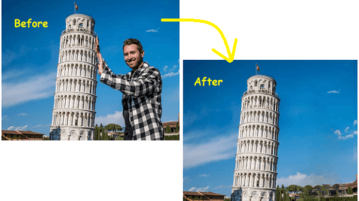 Remove Objects and People from Photos using AI