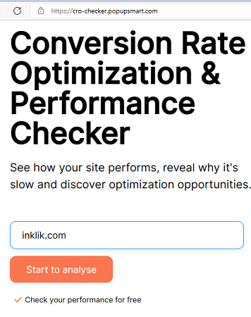 CRO Checker Home