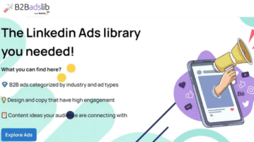 Free LinkedIn Ads Library to Find Ads by Brands, Companies B2Badslib