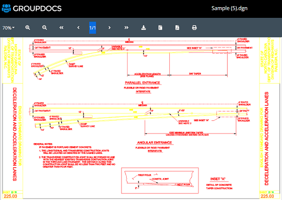 GroupDocs DGN Viewer