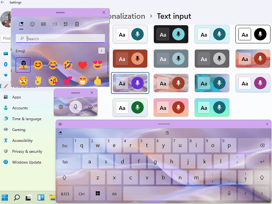 How to Change Touch Keyboard Theme in Windows 11