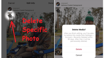 How to Delete Specific Photo from Instagram Carousel Post