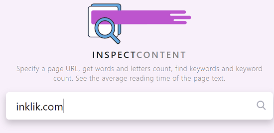 InspectContent Enter Domain