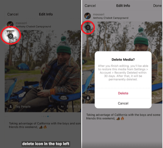 Instagram Adds Option to Delete Individual Posts from Carousels