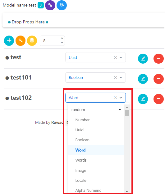 Pollux Fake DAta