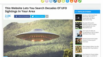 Website to Search UFO Sightings Across United States UFO Hunt