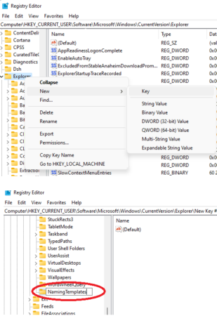 How to Change Default New Folder Name in Windows