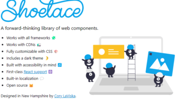 Free Customizable UI Components Library for Websites Shoelace