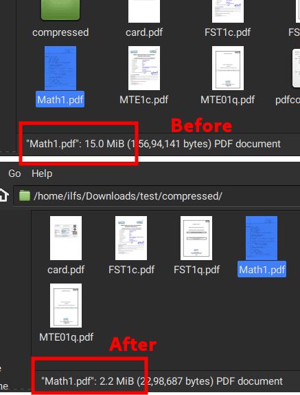 How to Batch Compress PDF Files using Ghostscript