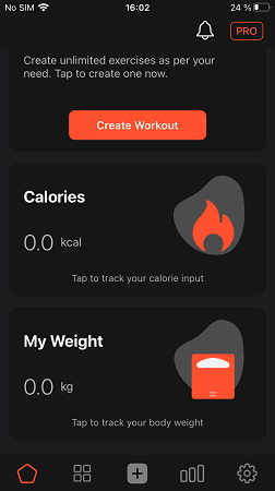 Gym Diary calorie and weight tracking 